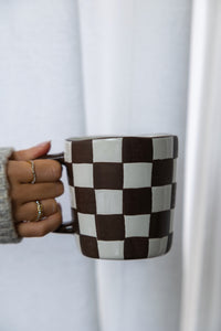 Checkered - Brown