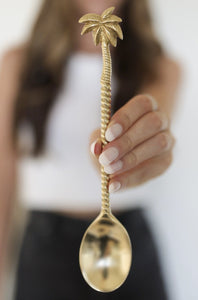 Gold Palm Spoon
